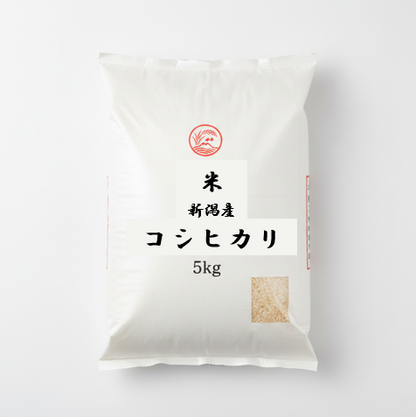 【Eギフト専用】新潟県産コシヒカリ 5kg