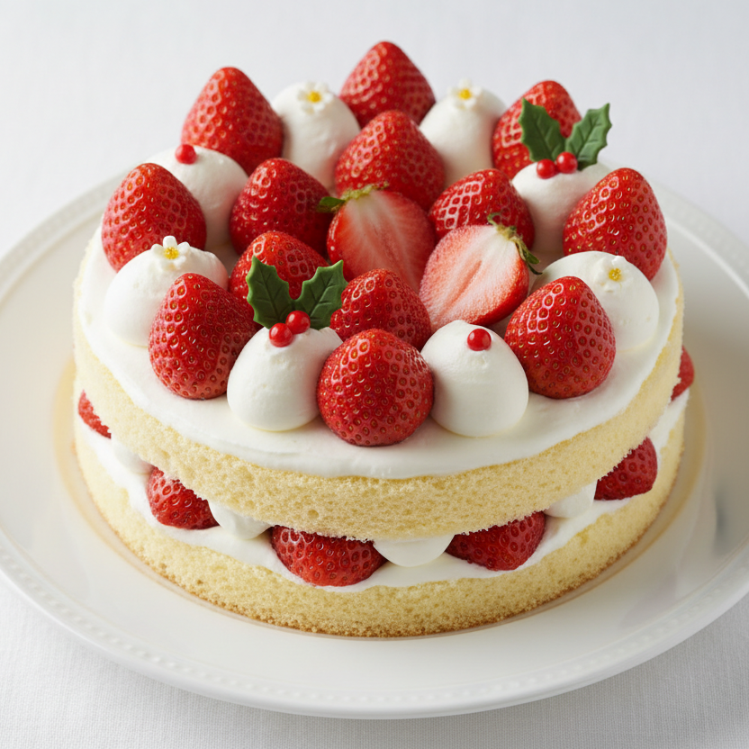クリスマス 苺ショートケーキ 5号